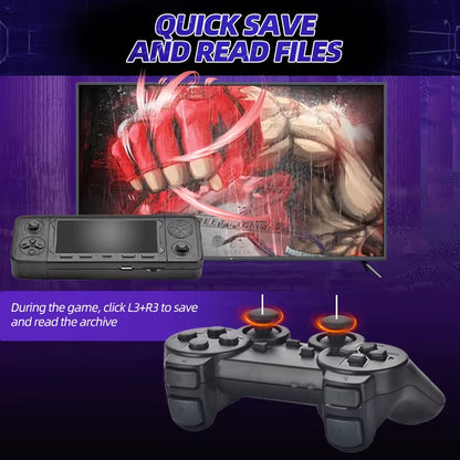 2025 NEW X9PRO Game Stick 4K TV Video Game Console 3D Games for PSP/PS1/N64/NDS 40+Simulators 42000 Retro Games