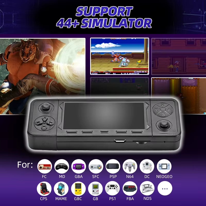 2025 NEW X9PRO Game Stick 4K TV Video Game Console 3D Games for PSP/PS1/N64/NDS 40+Simulators 42000 Retro Games