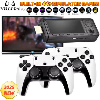 2025 NEW X9PRO Game Stick 4K TV Video Game Console 3D Games for PSP/PS1/N64/NDS 40+Simulators 42000 Retro Games