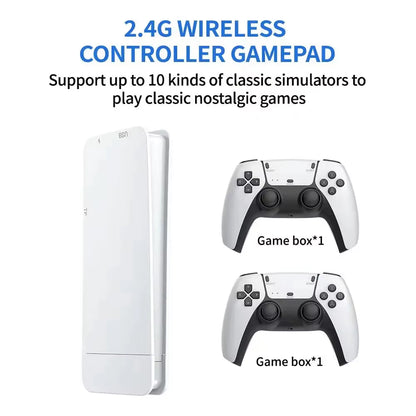 M15 Retro Game Console 64GB 20000+Game 4K High-Definition Output Handheld Video Game Stick 20+Emulator GBA PS1 Arcade Game